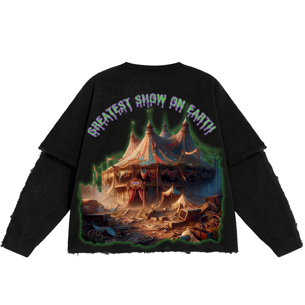 Circus Clown Long Sleeve T-Shirt