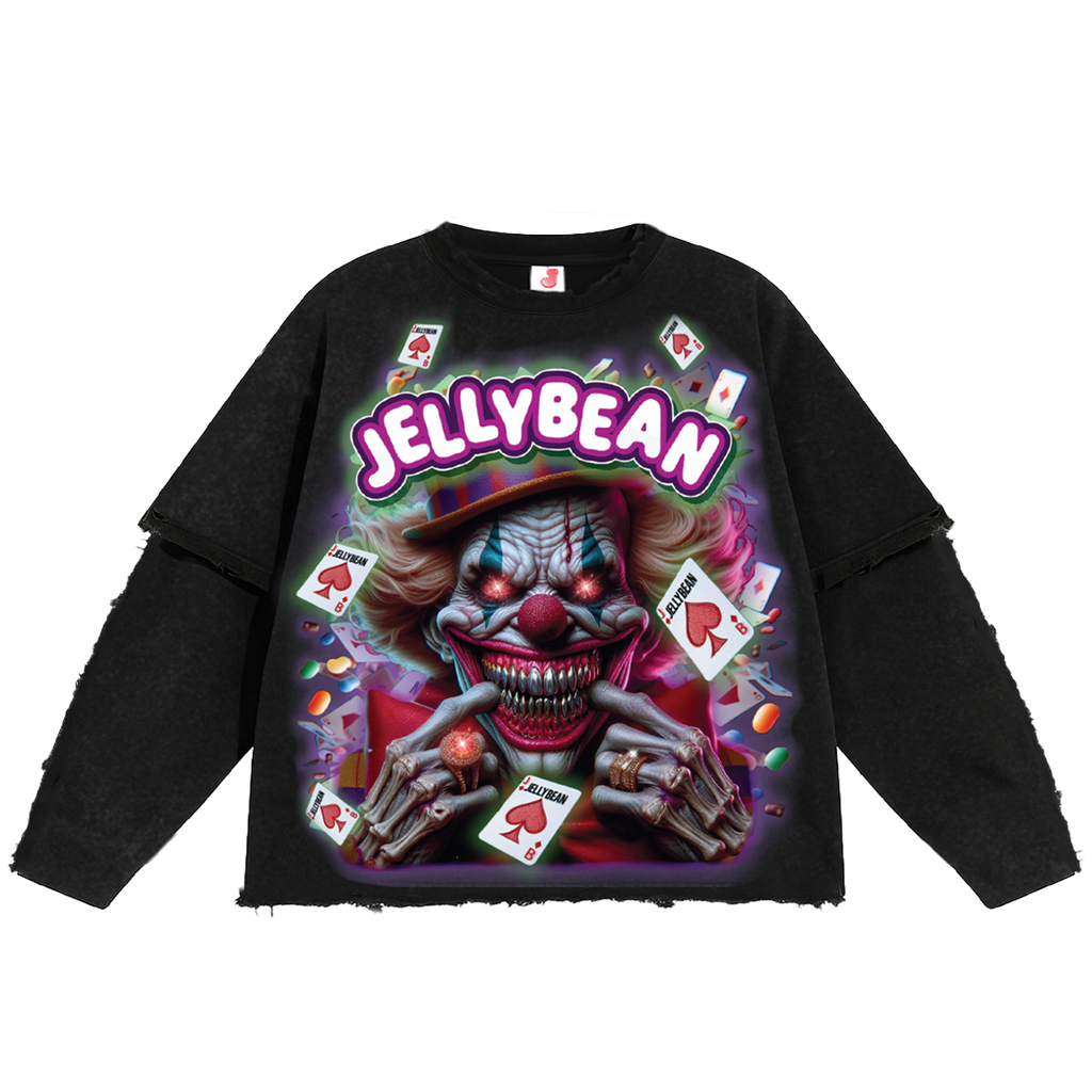 Circus Clown Long Sleeve T-Shirt