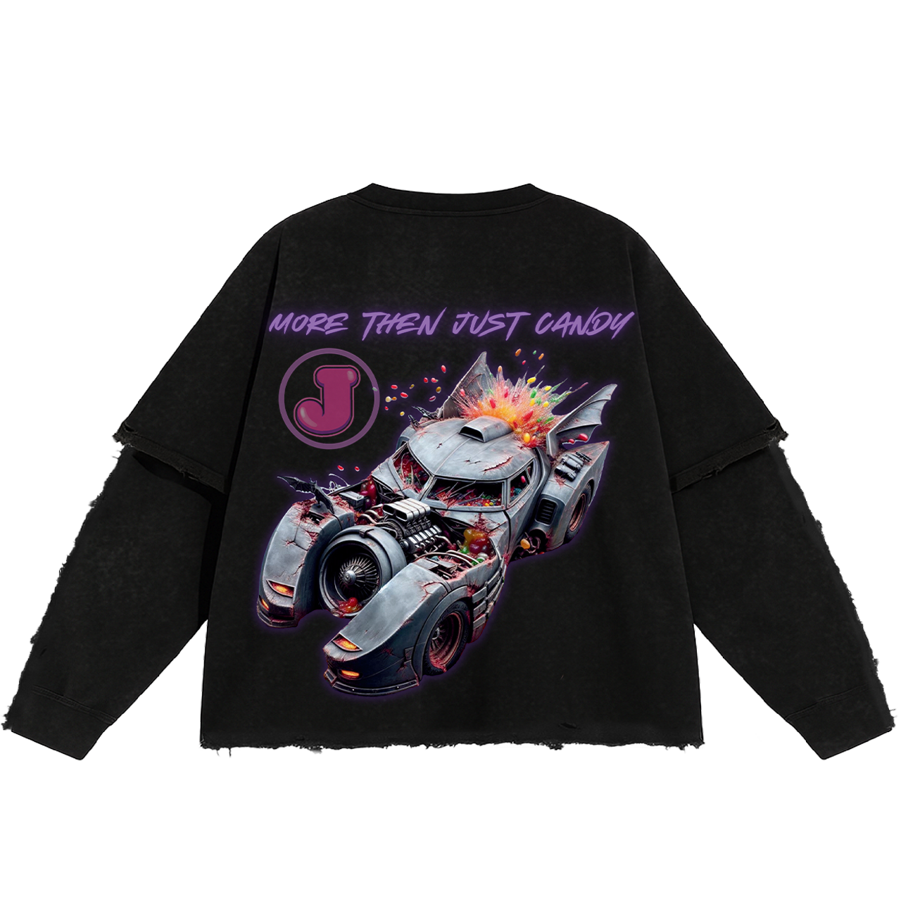 Gotham Ghoul Long Sleeve T-Shirt