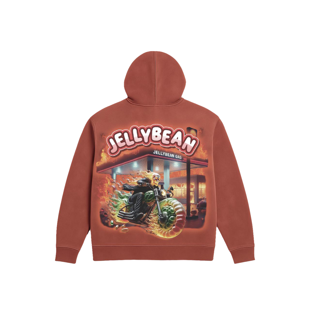 Gas Rider Zipper Hoodie