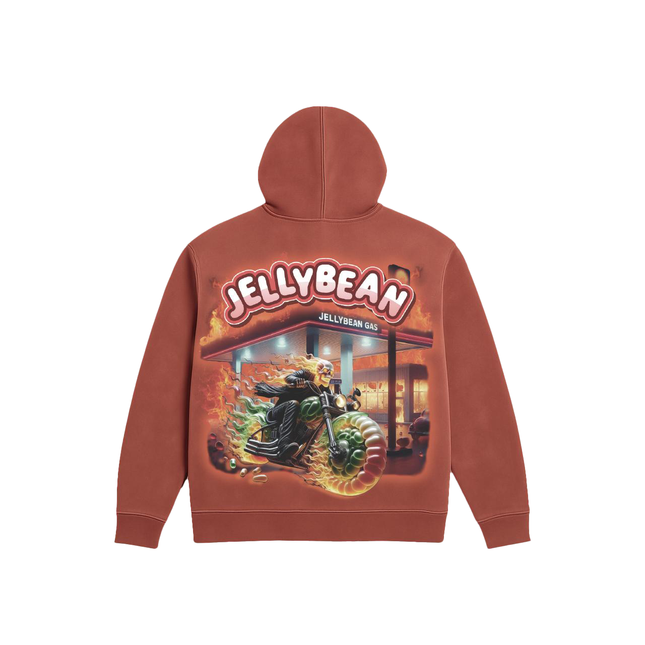 Gas Rider Zipper Hoodie