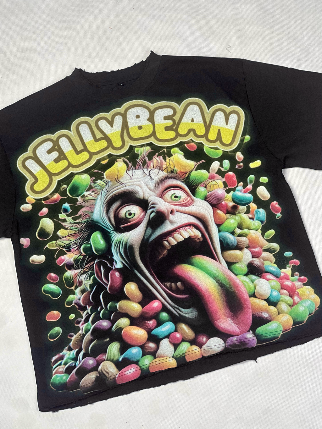 Nasty Bean Jellybean T-Shirt - Glow in the Dark