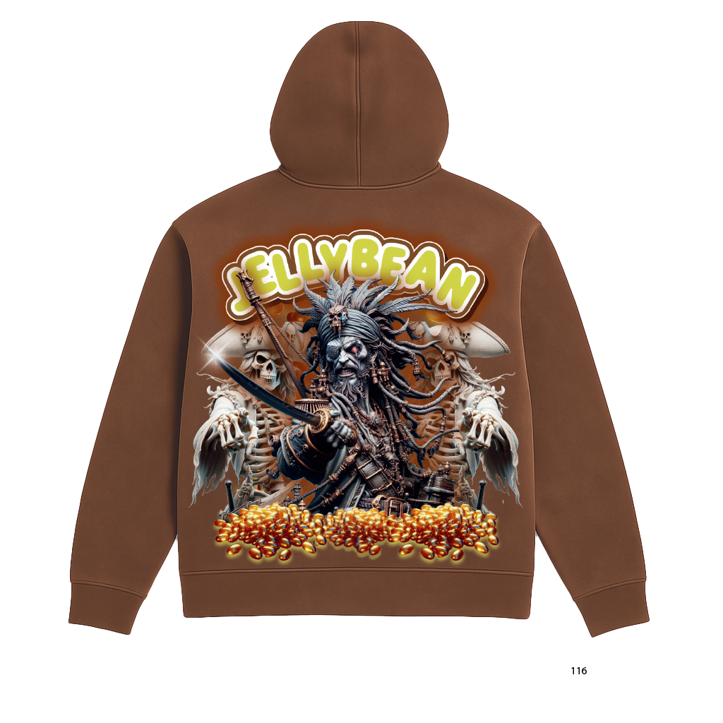 Ahoy JellyBean Zipper Hoodie