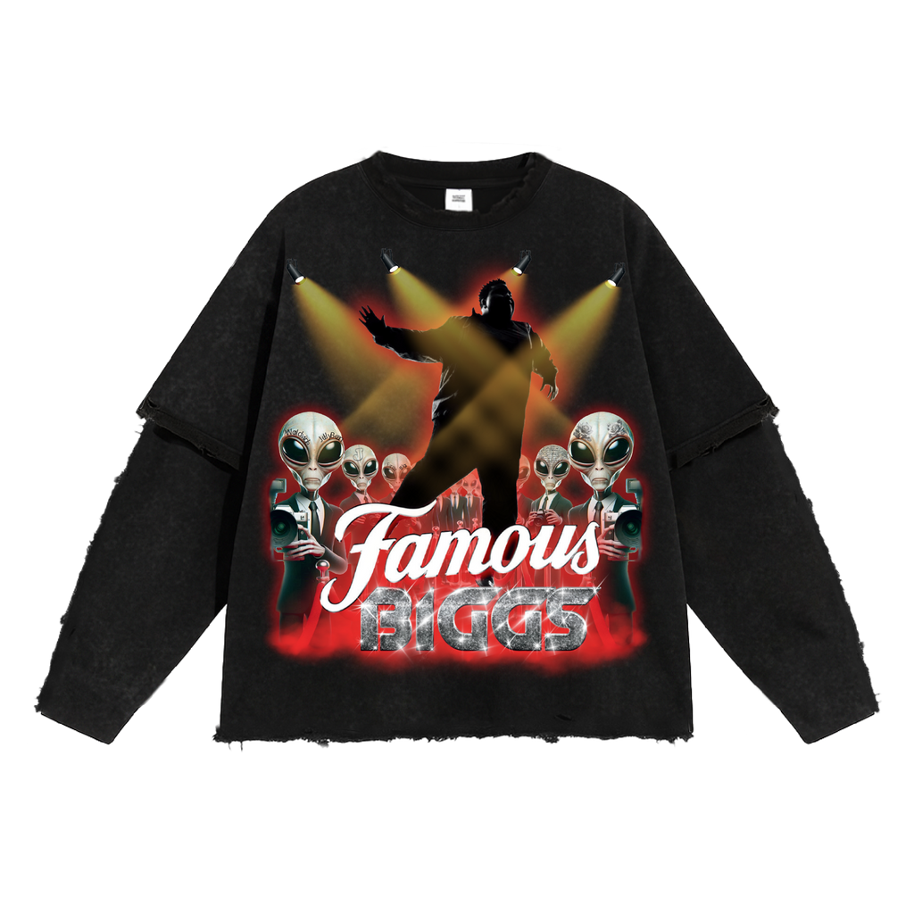 Famous Biggs Long Sleeve T-Shirt