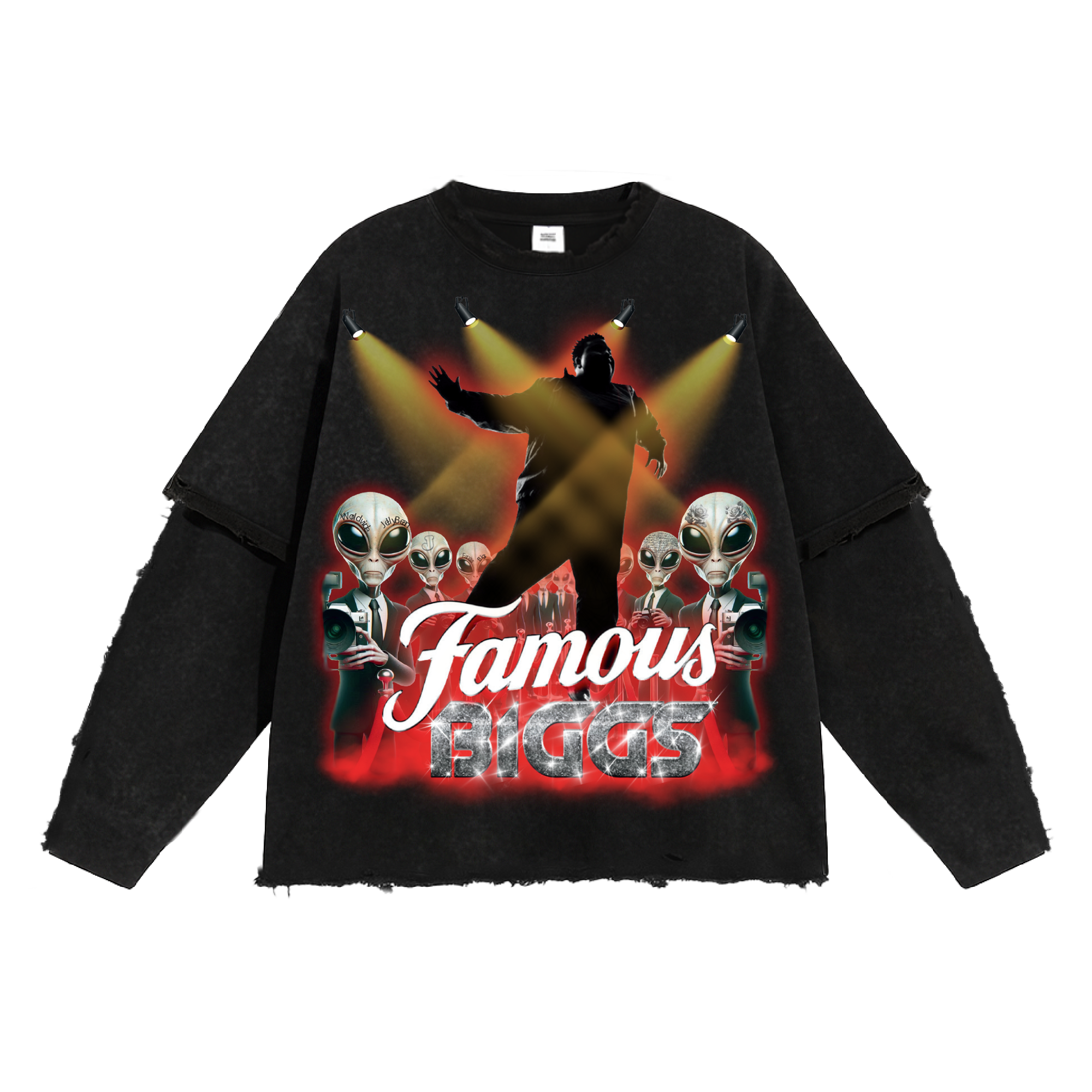 Famous Biggs Long Sleeve T-Shirt