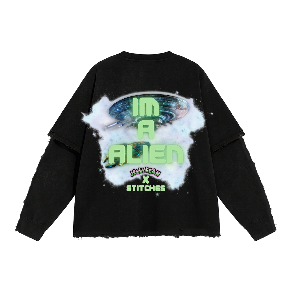 Jellybean x Stitches Long Sleeve T-Shirt