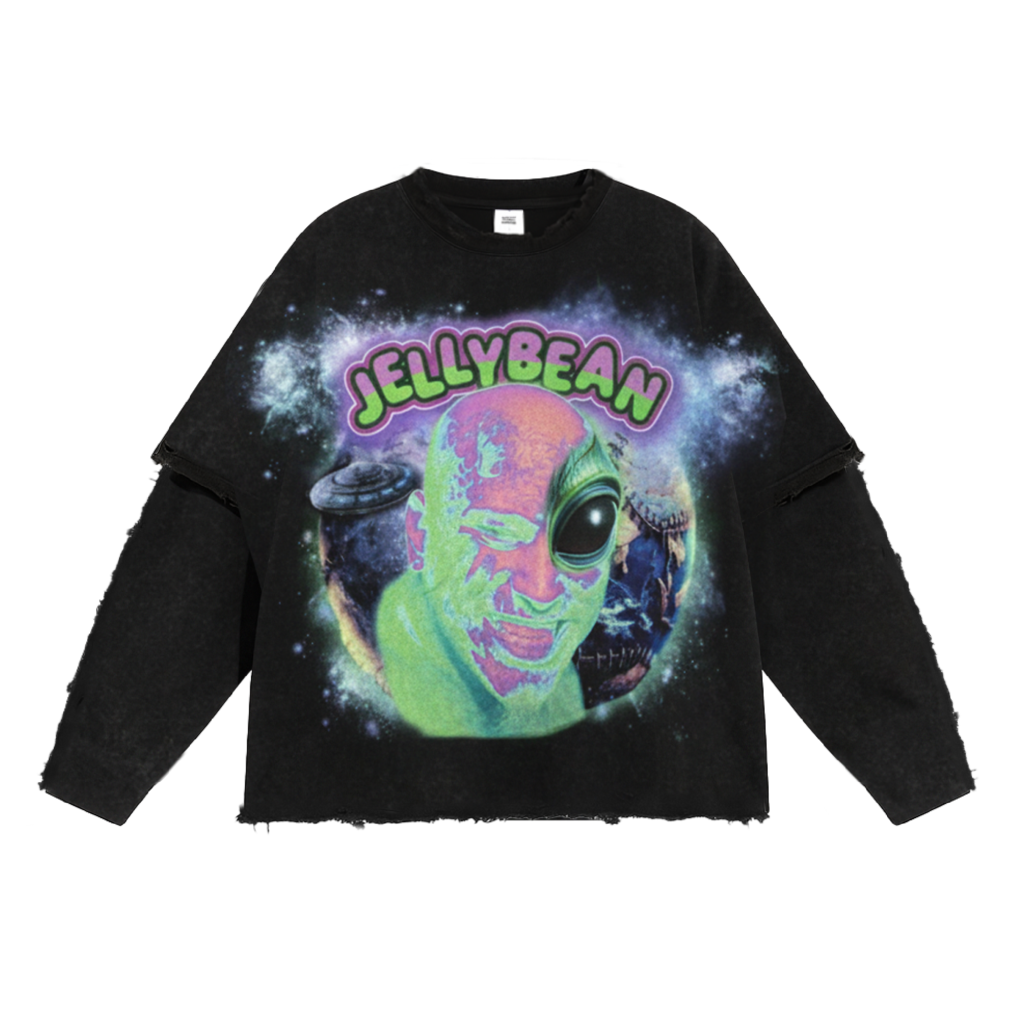 Jellybean x Stitches Long Sleeve T-Shirt
