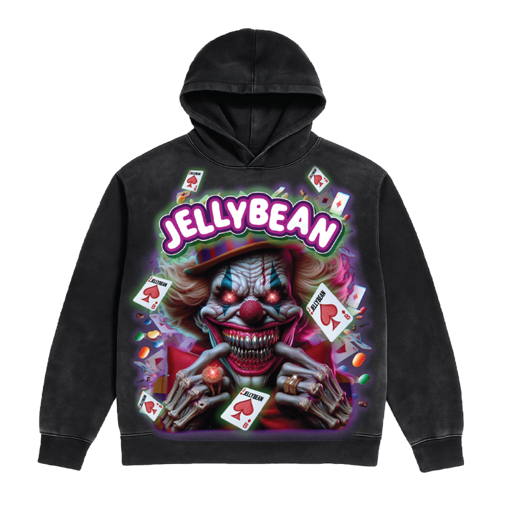 Circus Clown Pullover Hoodie