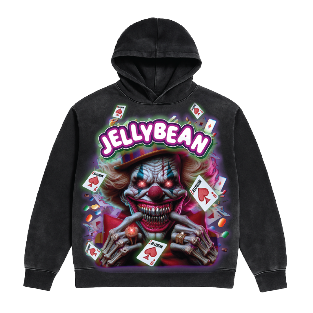 Circus Clown Pullover Hoodie