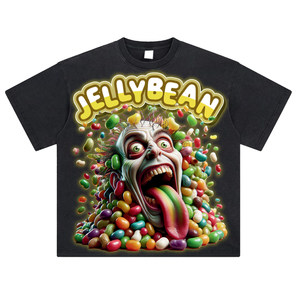 Nasty Bean Jellybean T-Shirt - Glow in the Dark