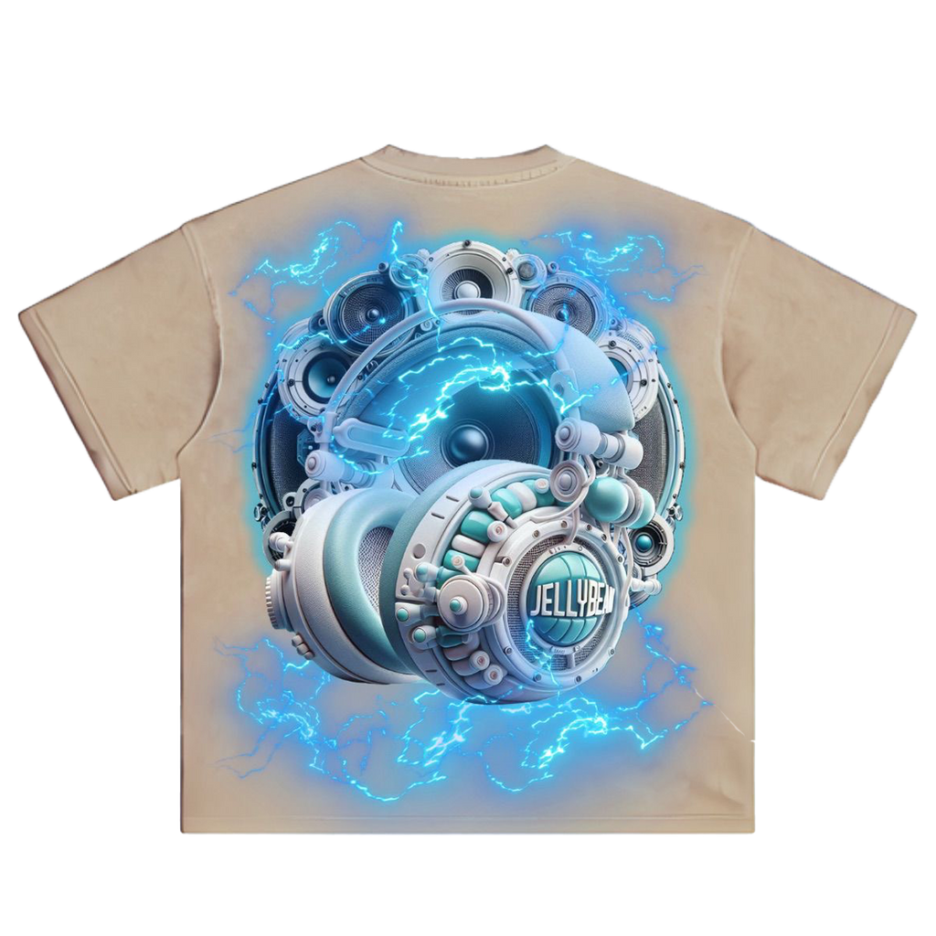 Skeleton AI DJ T-Shirt