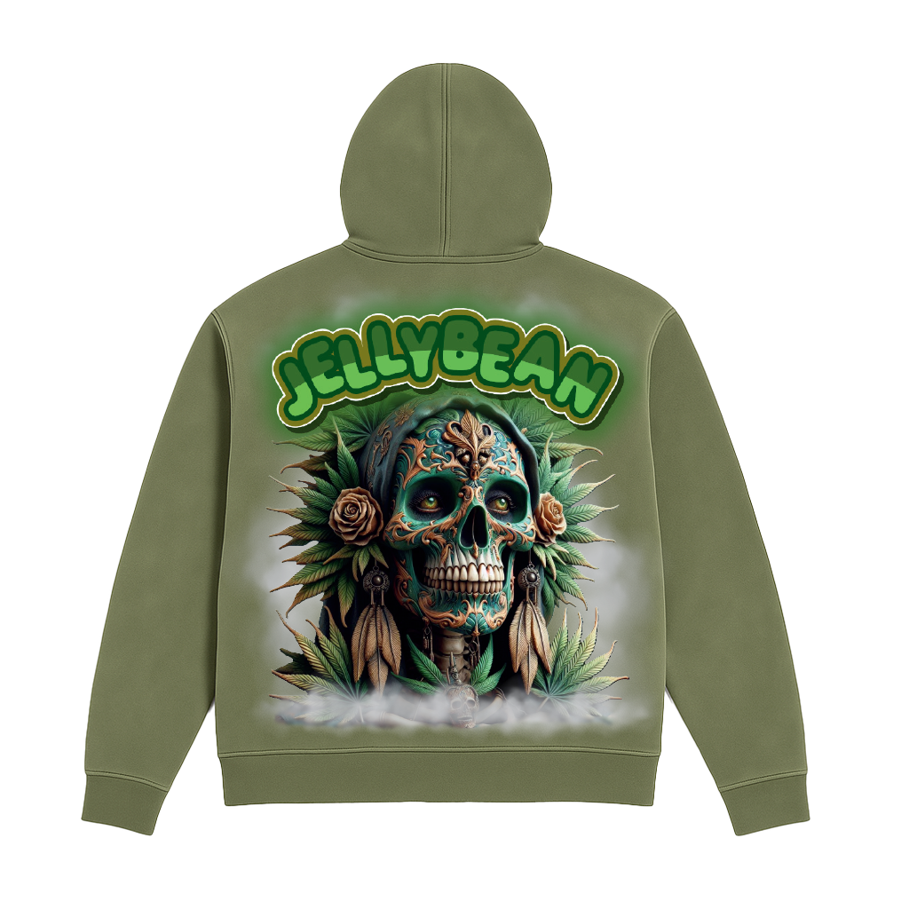 Tribal Lady Zipper Hoodie